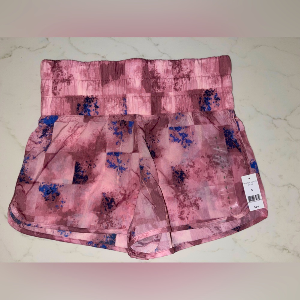 Dip‎ Nylon High Waist Running/Active Shorts Size Small NWT